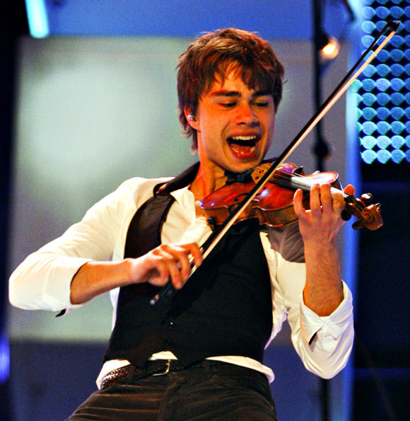 Last years Eurovision Song Contest winner Norway's Alexander Rybak 