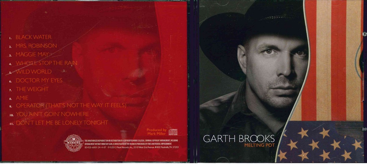CD - Box Set Garth Brooks - Blame It All On My Roots - Semin