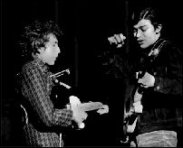 [Bob Dylan and Robbie Robertson, 1966]